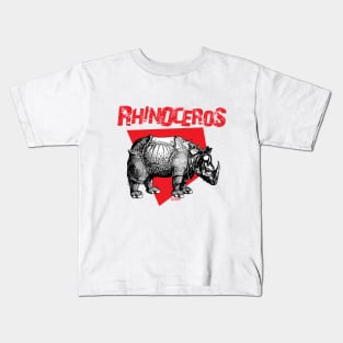 Rhinoceros-1 Kids T-Shirt